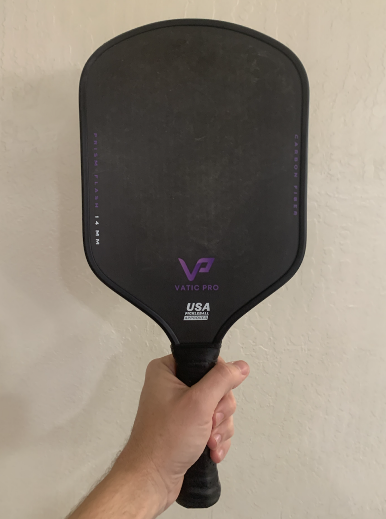 Picture of my Vatic Pro Prism Flash pickleball paddle