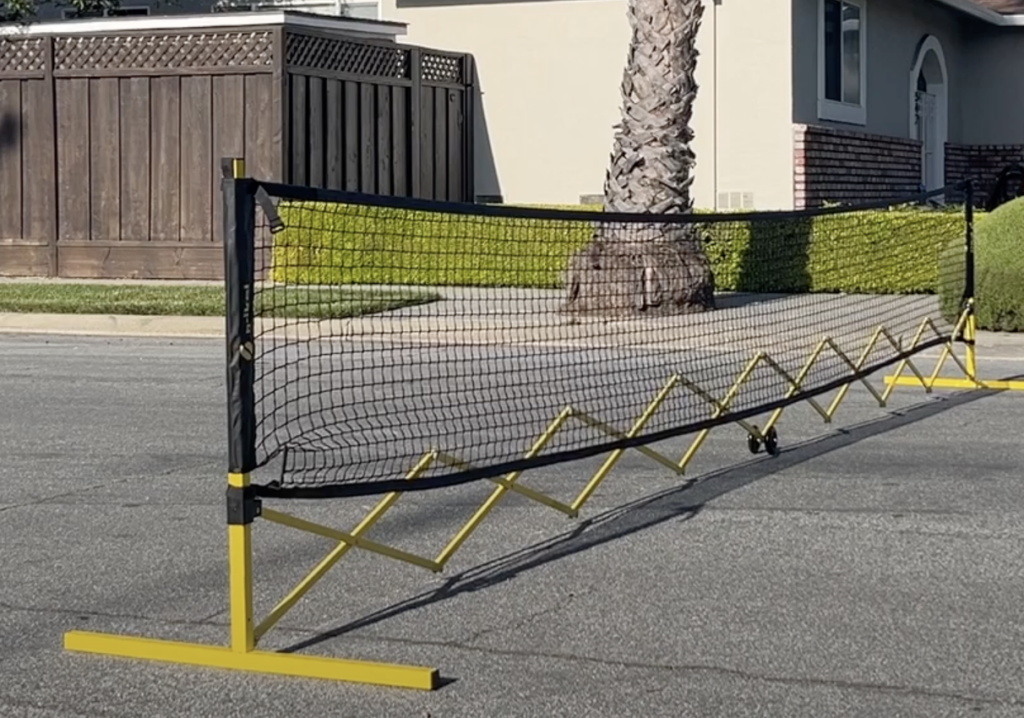 Picture of the best pickleball portable net.