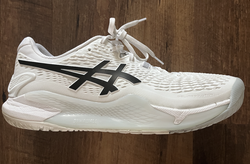 Picture of Asics Revolution pickleball shoes.