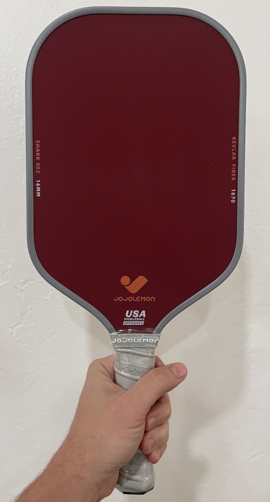 Picture of Shark 002 Jojolemon pickleball paddle.